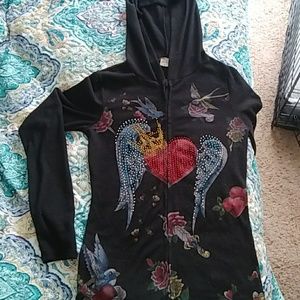 Super soft light weight zip up